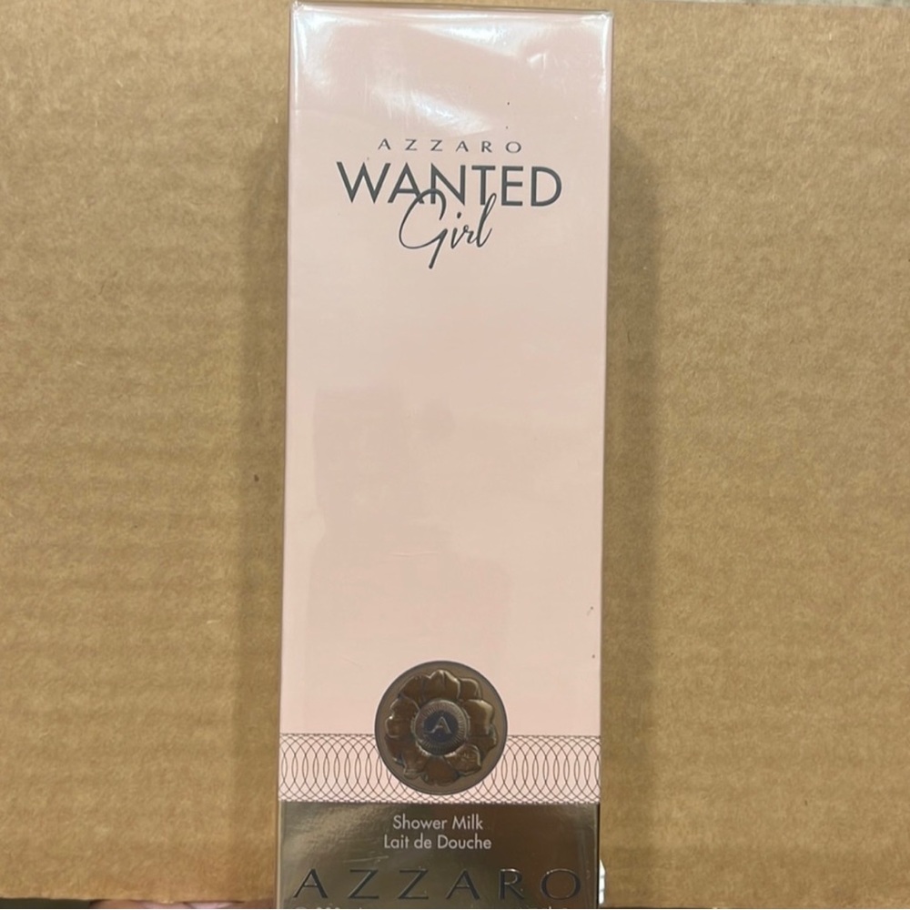 NEW!! Azzaro “Wanted Girl” Shower Milk